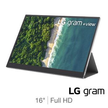 LG Gram +View, 16MQ70, 16 Inch WQXGA Portable Monitor