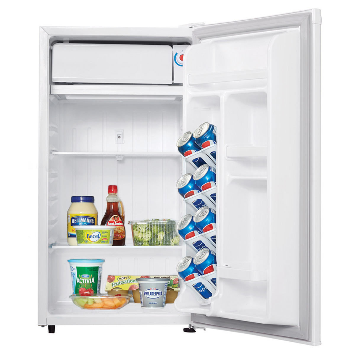 Danby DCR032KA1WDB, Fridge with Freezer, A+ Rating in White Costco UK