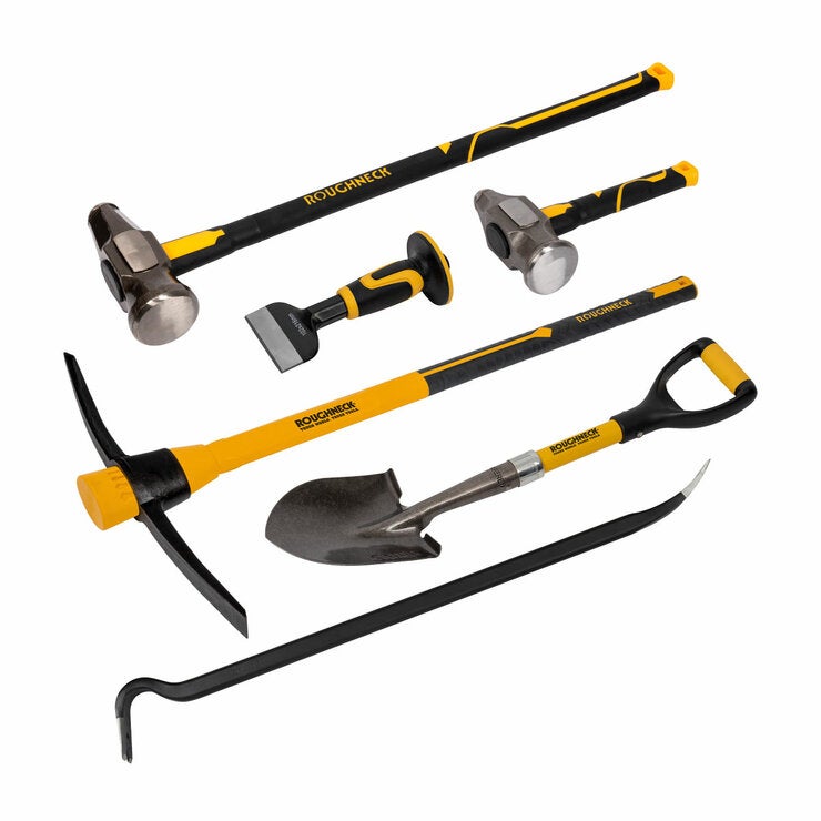 Roughneck 6 Piece Heavy Duty Builders Tool Kit Roughneck 6 Piece Heavy Duty Builders Tool Kit