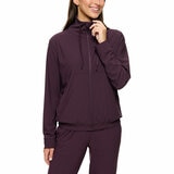 Kirkland Signature Women's Full Zip Active Jacket in Purple
