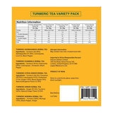 Vahdam Turmeric Tea Variety, 100 Pack