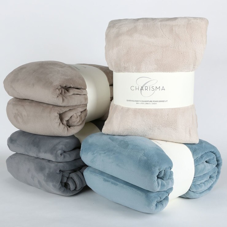 Charisma Ultrasoft Queen Blanket Costco UK