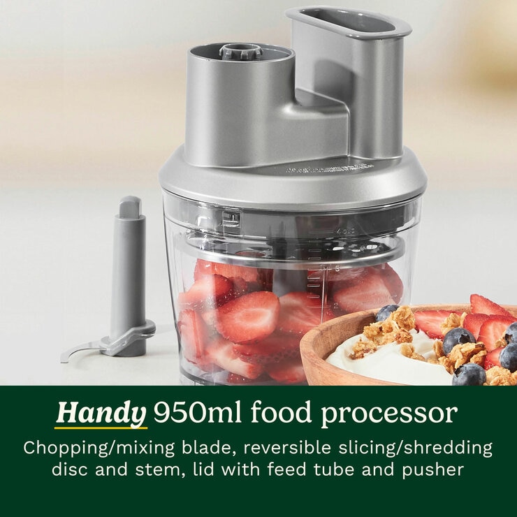 Lifestyle image of ways Cuisinart Power Blend Immersion Blender with 950ml food processor