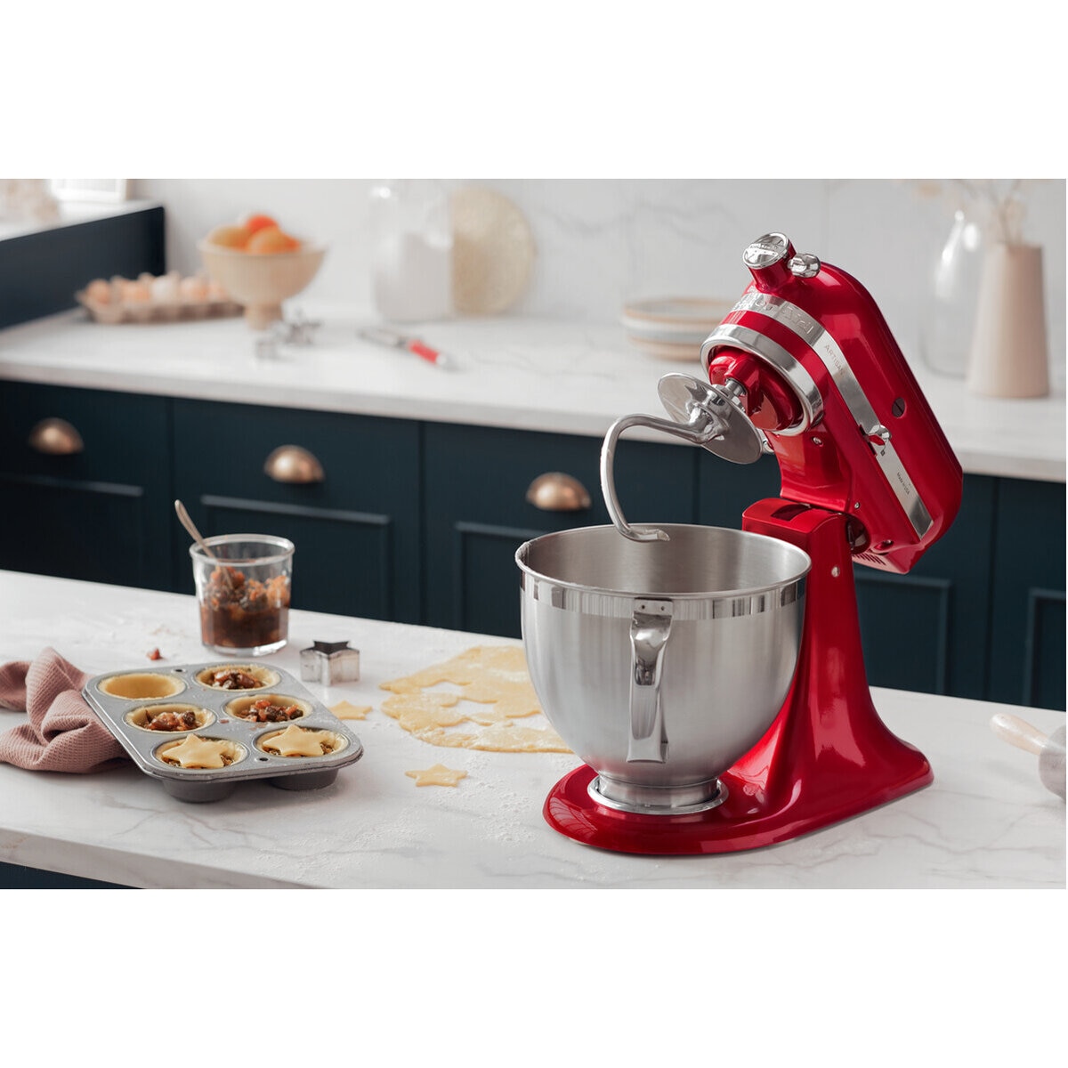 KitchenAid Artisan Stand Mixer 4.8L in Candy Apple SM175, 5KSM175PSBCA