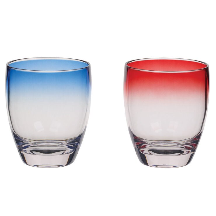 Tritan Ombre Acrylic Drinkware 12 Piece Set Costco UK