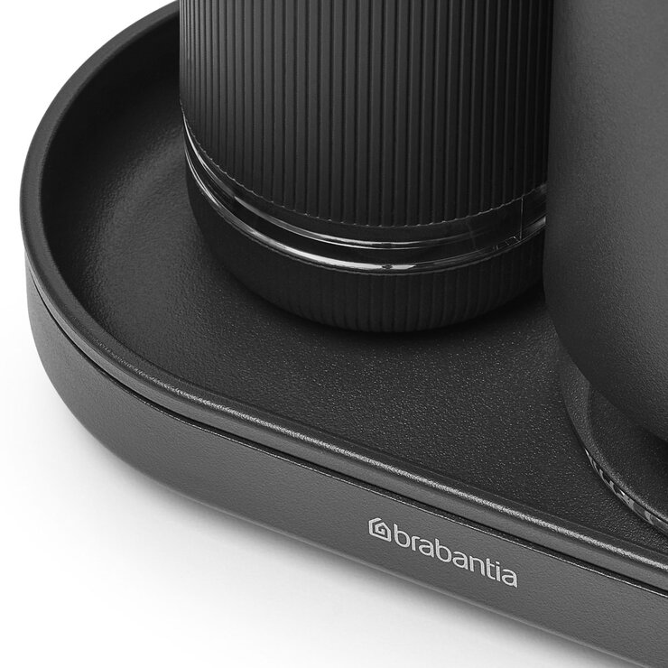 Brabantia 200ml Soap Dispenser Set in Black