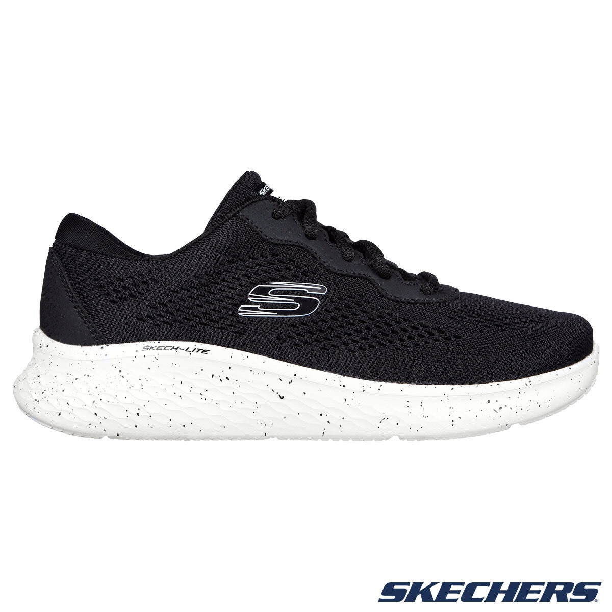 Skechers Ladies Lite Pro Trainer in Black