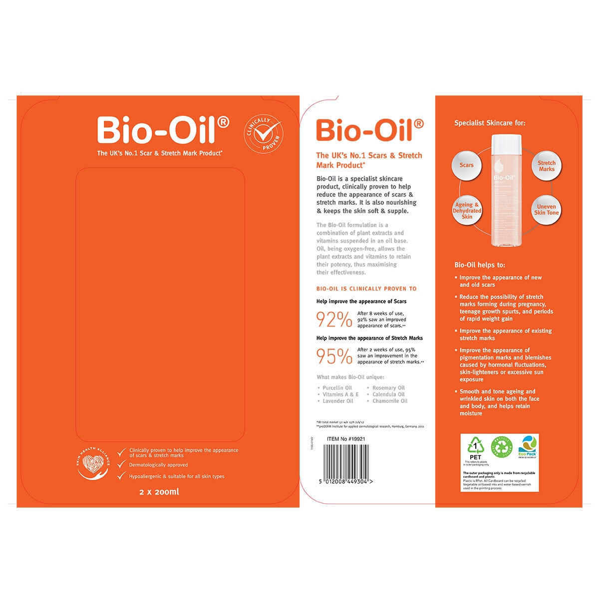 Bio-Oil Skincare Oil 200Ml - Little Stars Malta