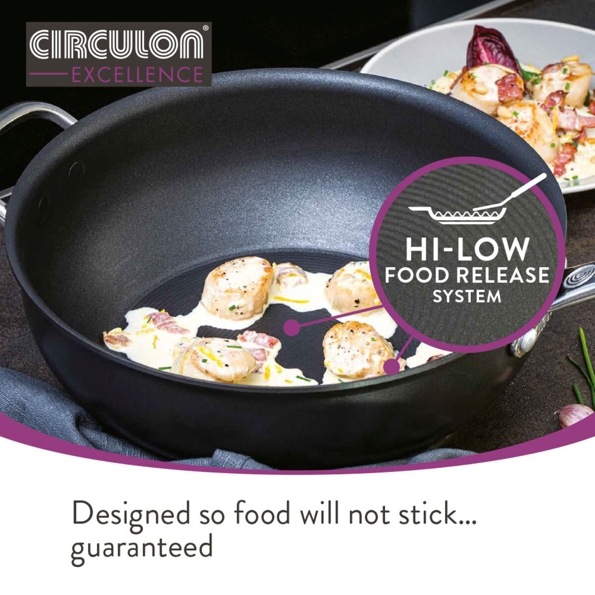 Circulon Excellence Cookware Set, 4 Piece