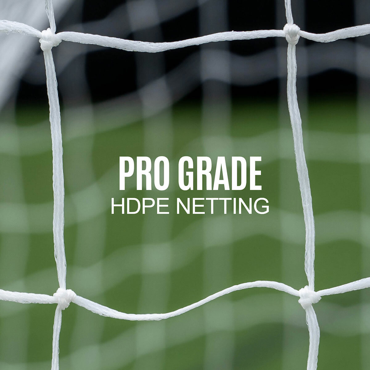 Lifestyle image showing the pro grade HDPE netting Lifestyle image showing the pro grade HDPE netting