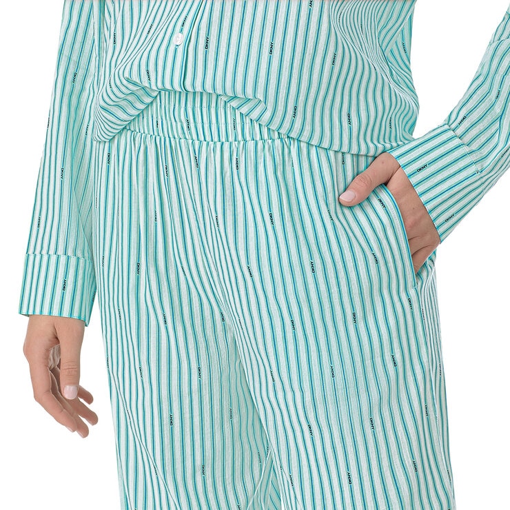 DKNY Ladies Cotton Blend Pyjama Set