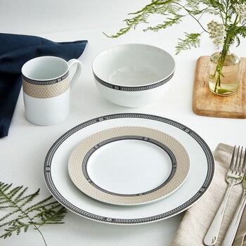 Portmeirion Vintage Chic Dinnerware Set, 16 Piece