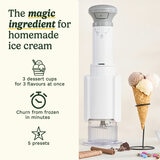 Lifestyle image of Cusinart Freeze Wand Ice Cream Maker with 3 tubs