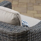 SunVilla Pelington 5 Piece Deep Seating Set with Fire Pit