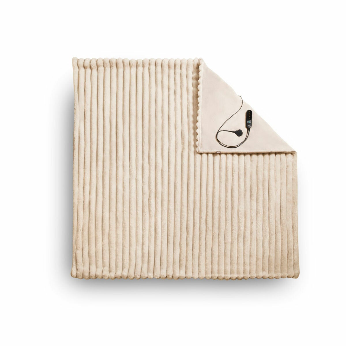 Duux Yentl Beige Heated Faux Fur Overblanket, 200 x 200 cm Duux Yentl Beige Heated Faux Fur Overblanket, 200 x 200 cm