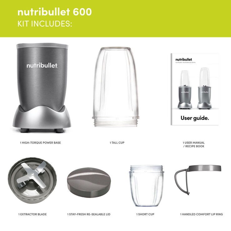 Nutribullet 600 with attachments