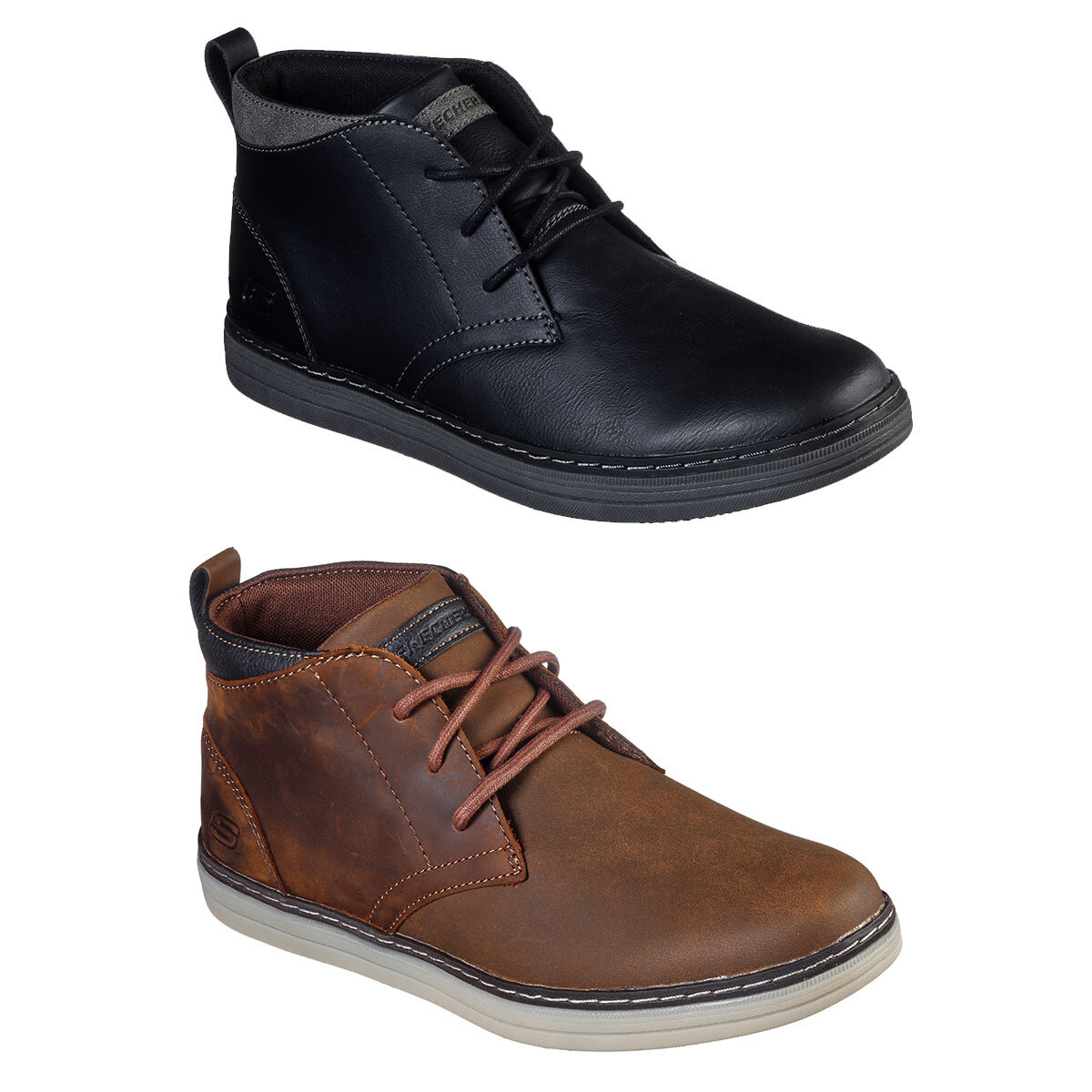 Skechers Heston-Regano Men's Leather Shoes in |...