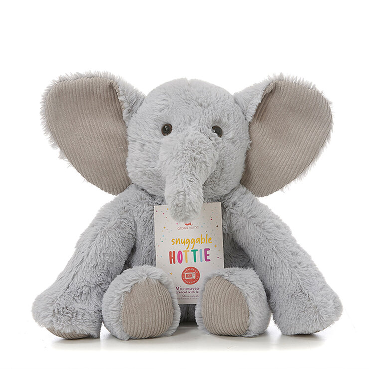 Aroma Home Microwavable Snuggable Animal Hotties - Elephant Aroma Home Microwavable Snuggable Animal Hotties - Elephant