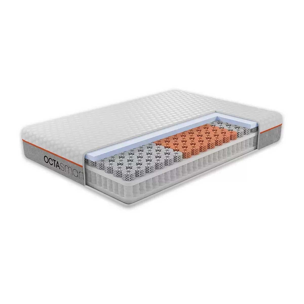 Dormeo Octasmart Rolled Hybrid Mattress, Double