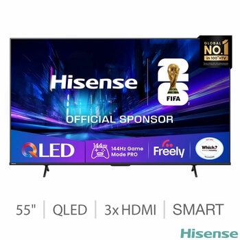 Hisense 55E78QTUK PRO 55 Inch QLED HD Smart TV