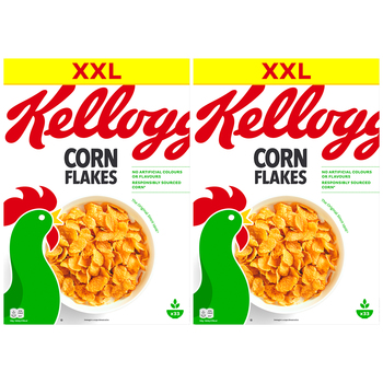 Kellogg's Corn Flakes, 2 x 1kg