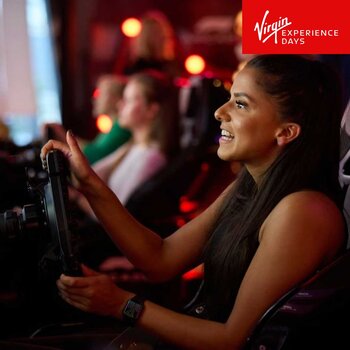 Virgin Experience Days F1® Arcade Simulator Racing Experience with Prosecco and Small Plates for Two