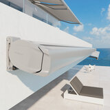 Olympus Awnings Athena Outdoor Patio Awning up to 2.5m Projection, Fully Installed