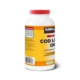 Kirkland Signature Cod Liver Oil + Omega 3 1150mg, 2 x 200 Count