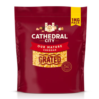 Cathedral City Mature Grated Cheddar, 1kg