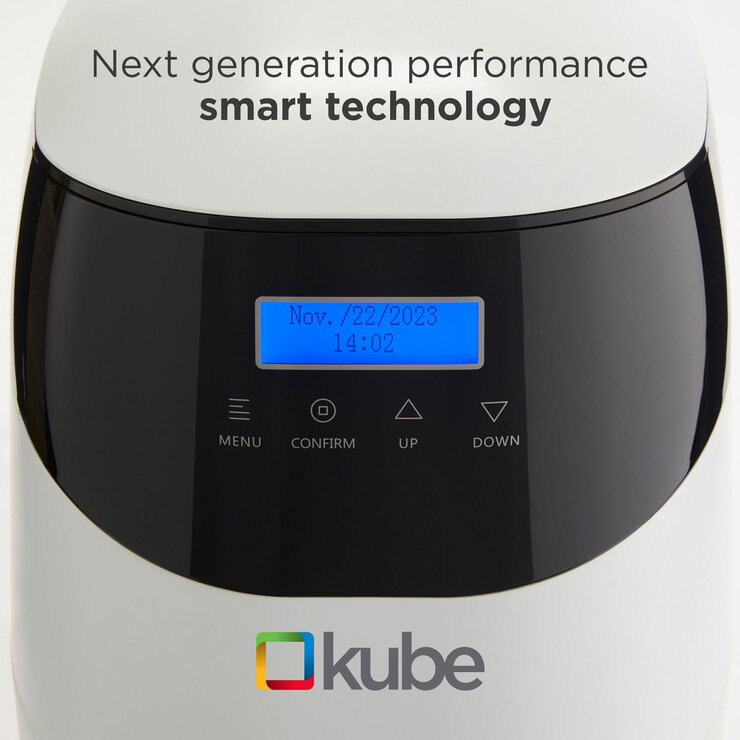 eKUBE XL electric water softener – For homes with up to 3 bathrooms