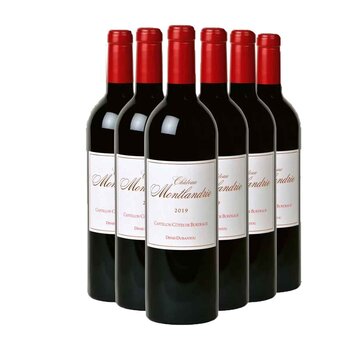 Chateau Montlandrie Cotes De Castillon 2019, 6 x 75cl