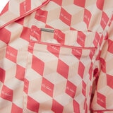 Ted Baker Ladies Satin 2 Piece PJ Set in Coral