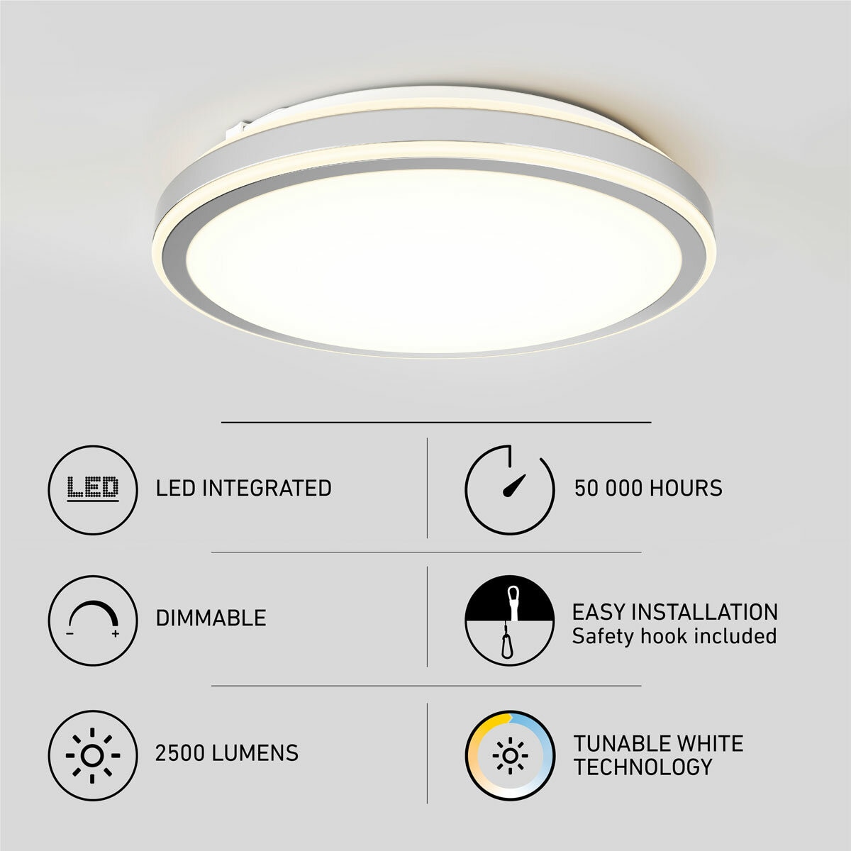 Artika Altitude Flush Mount Ceiling Light