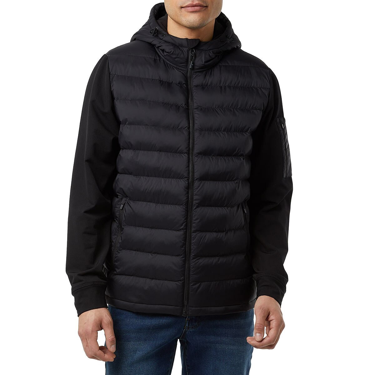 32 Degrees Men's Mixed Media Jacket