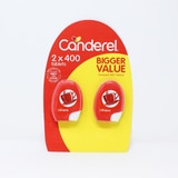 Canderel Low Calorie Sweetener, 2 x 400 Tablets