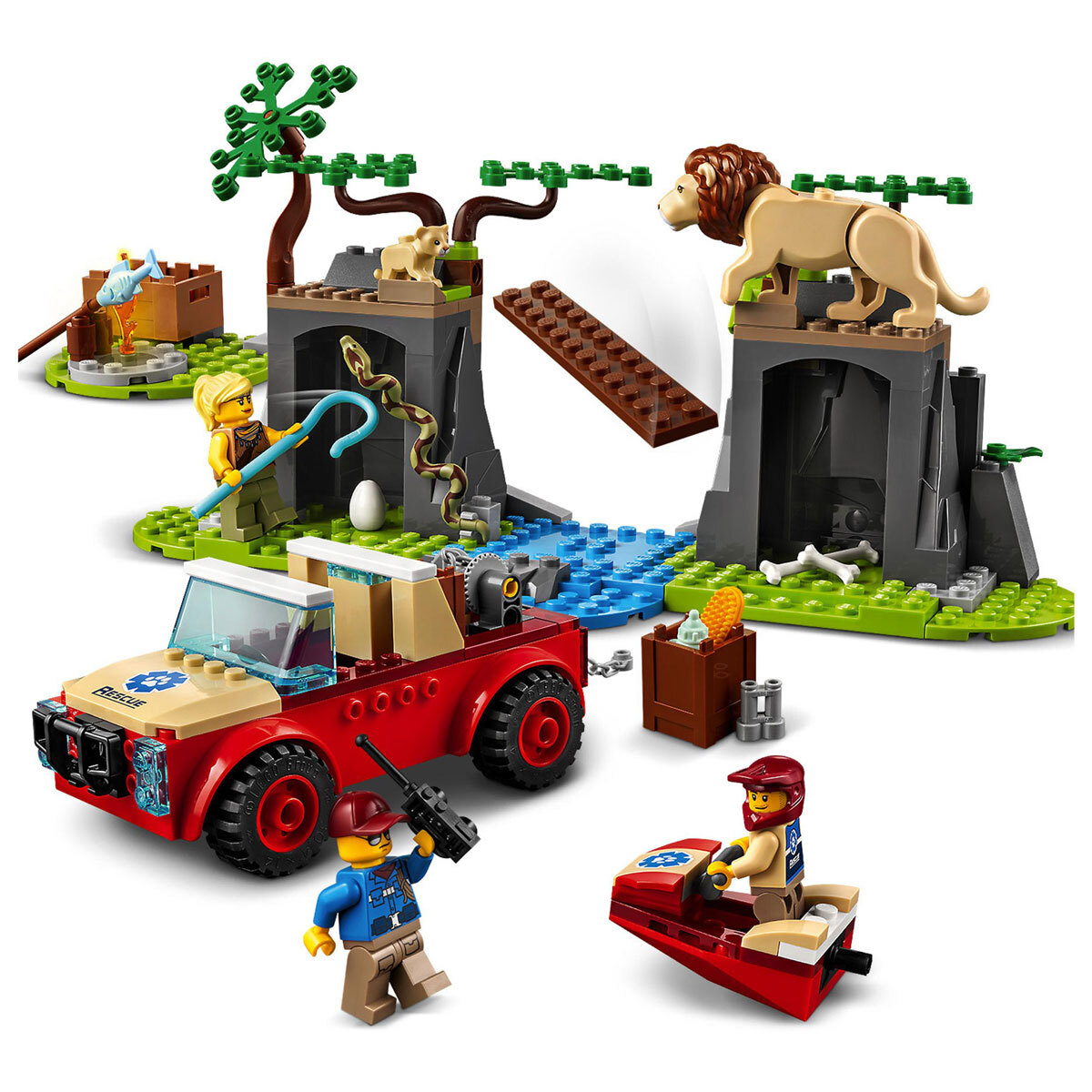 Buy LEGO City Wildlife Rescue Operation Product Image at costco.co.uk