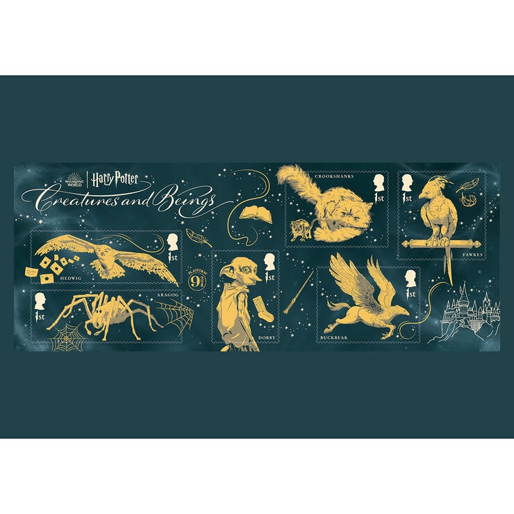 Official Harry Potter Souvenir Art Print Folder, By Royal Mail