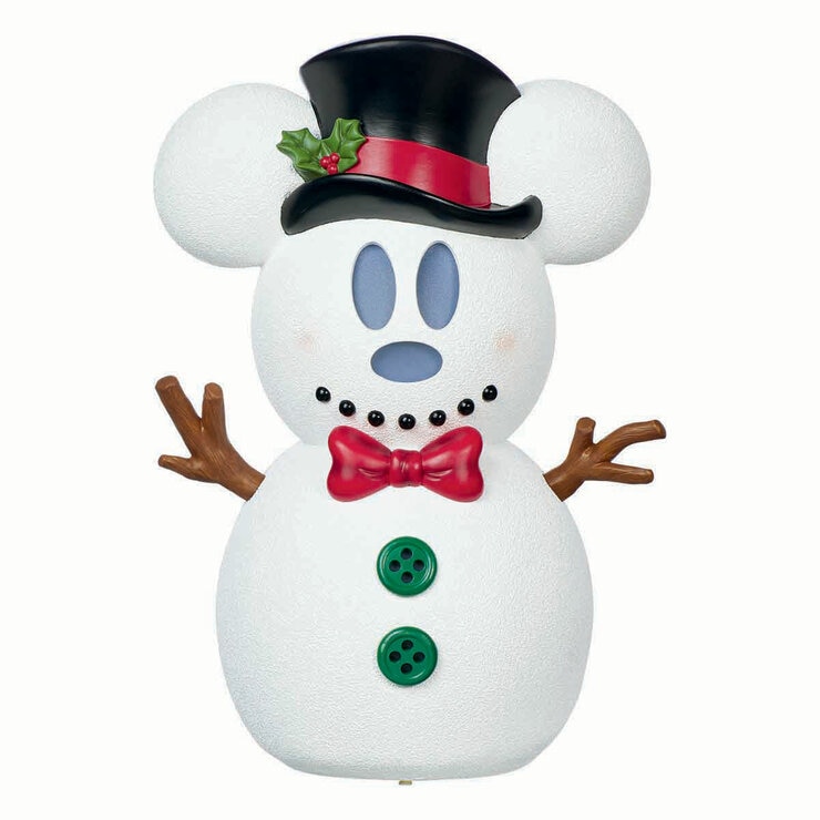 22 inch Disney Mickey & Minnie Snowman with lights and music