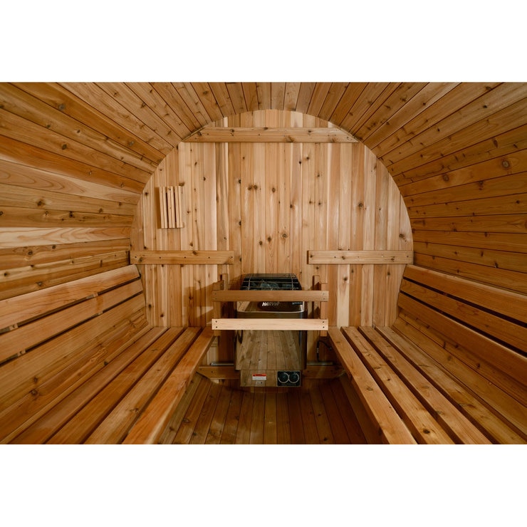 Almost Heaven 4 Person Barrel Steam Sauna Costco UK