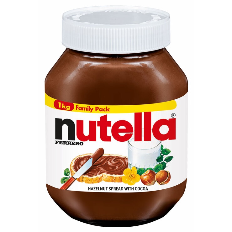 Nutella Hazelnut Spread, 1kg Costco UK