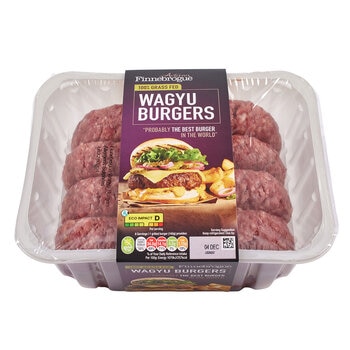 Finnebrogue Artisan Wagyu Burgers, 8 x 6oz