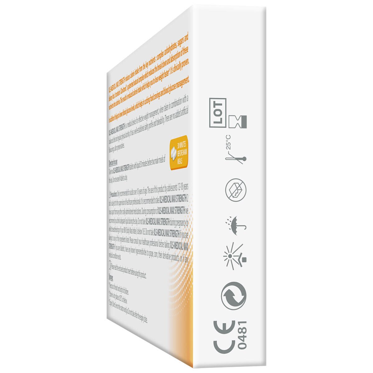 XLS Medical max strength directioons of use and precautions
