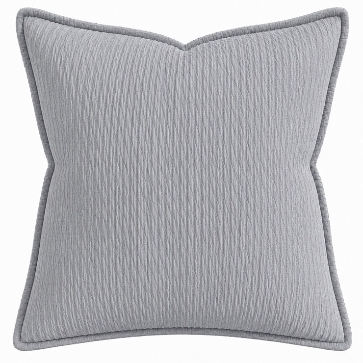 Decorative Grey Cushion 2 Pack, 51 x 51 cm Decorative Grey Cushion 2 Pack, 51 x 51 cm