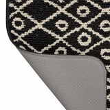 Multy Home Accent Floor Runner in Black & White, 60 x 183 cm