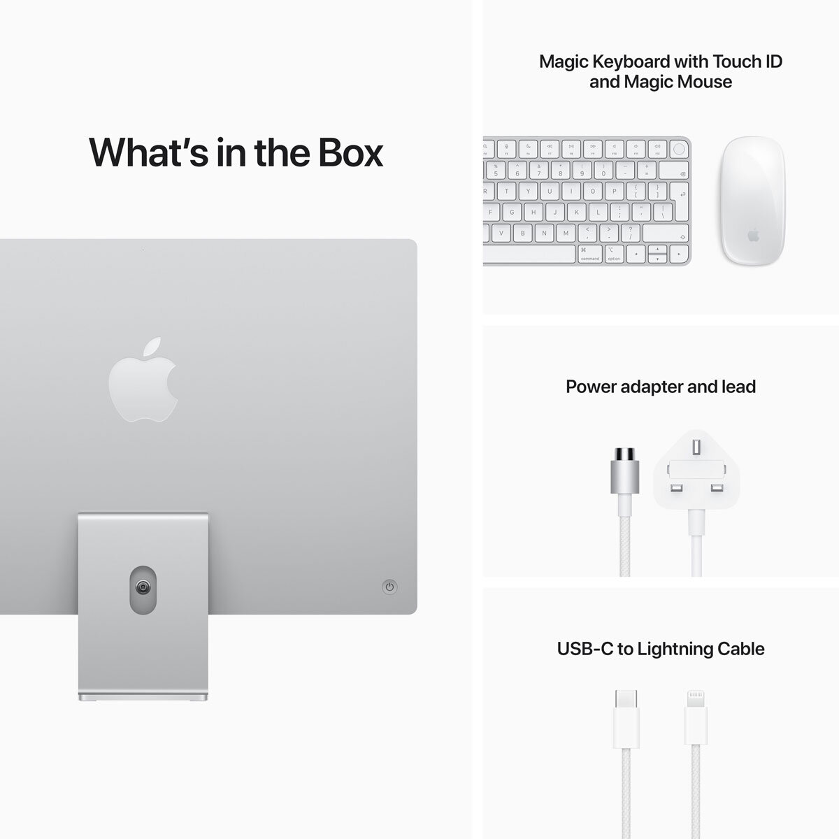 Buy Apple iMac 2021, Apple M1 Chip, 8GB RAM, 256GB SSD, 24 Inch at costco.co.uk
