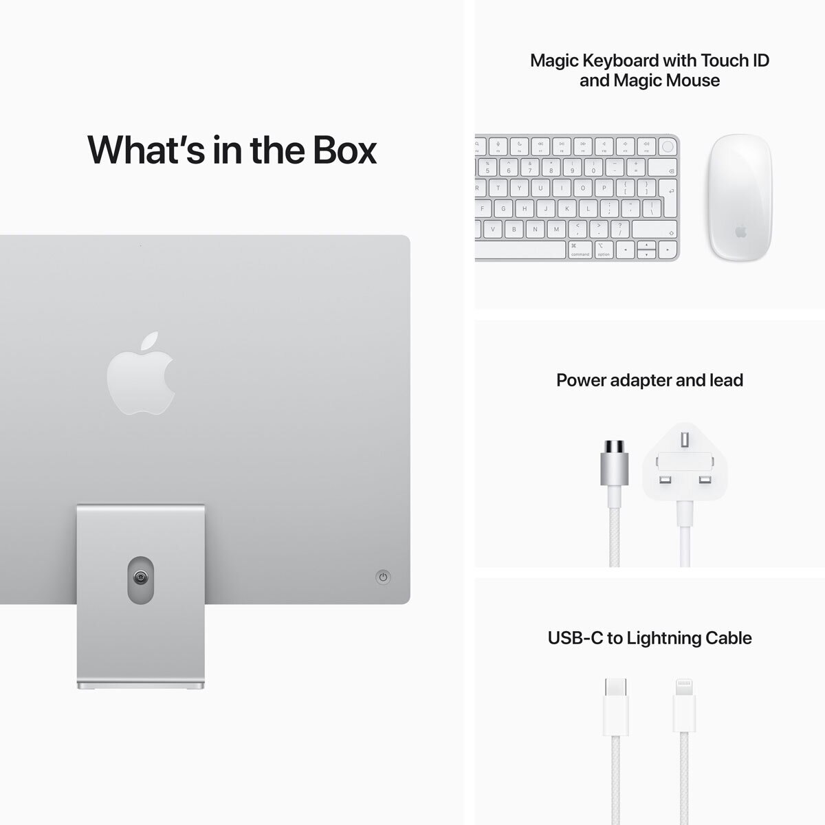 Apple iMac 2021, Apple M1 Chip, 7-Core GPU, 8GB RAM, 256G Apple iMac 2021, Apple M1 Chip, 7-Core GPU, 8GB RAM, 256G