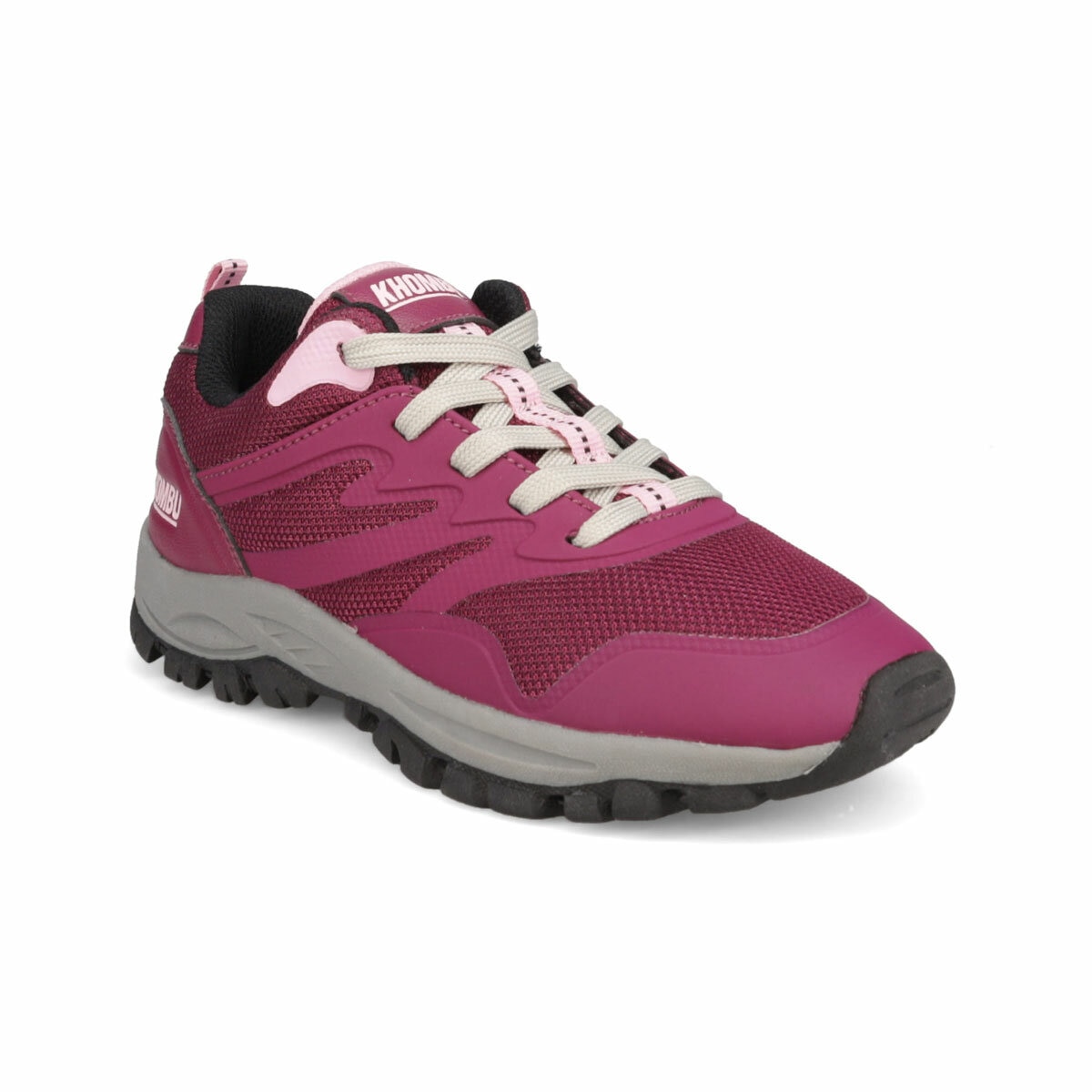 Khombu Kids Rush Hiker Trainer in Berry