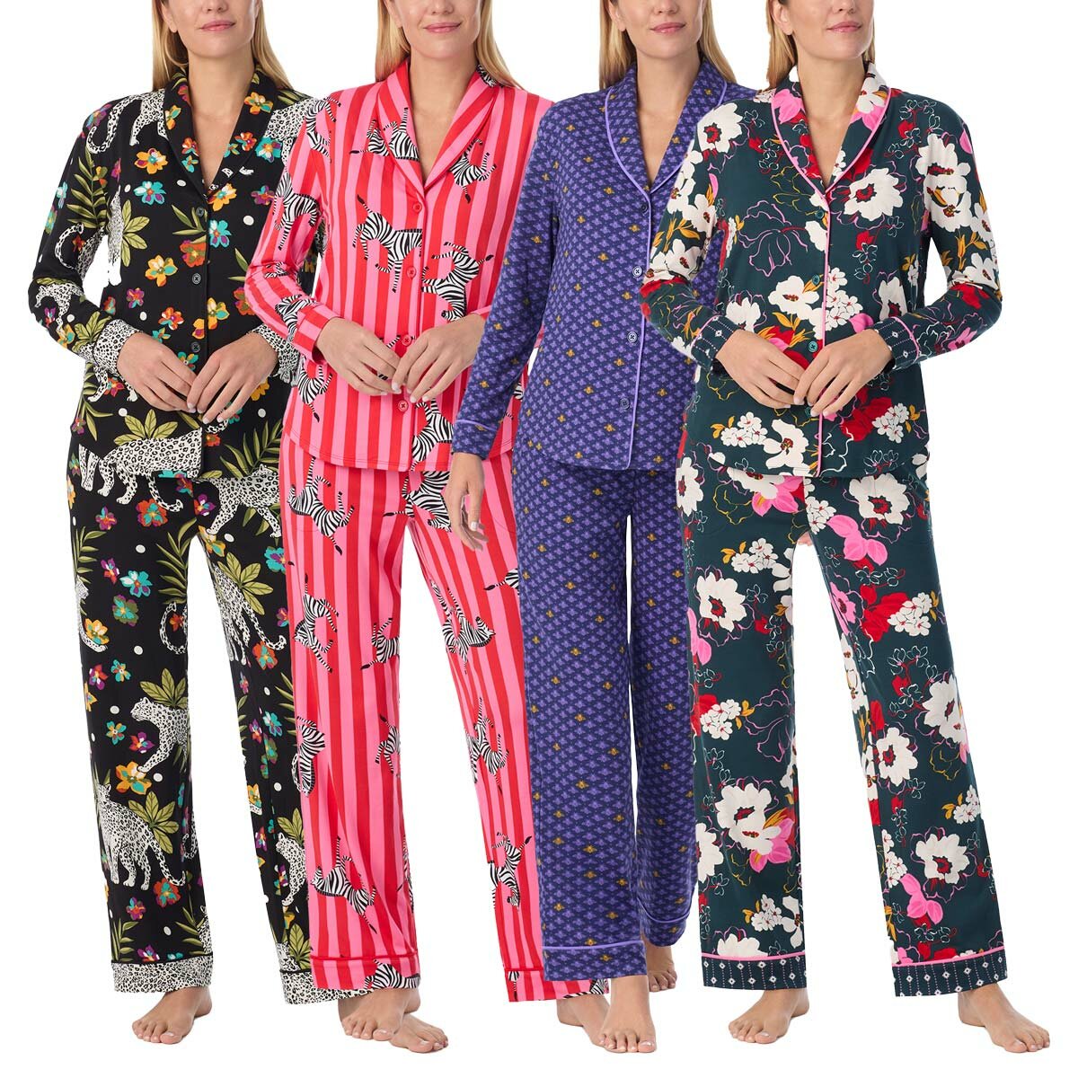 Room Service Ladies Notch Collar PJ Set