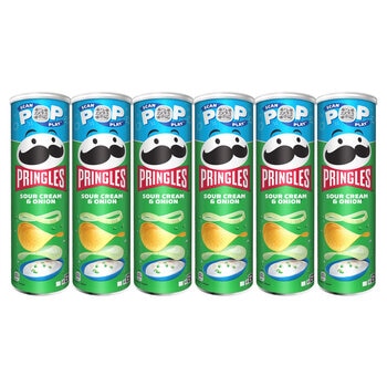 Pringles Sour Cream & Onion, 6 x 185g