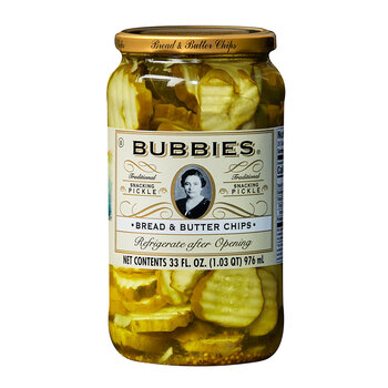 Bubbies Bread & Butter Pickle Chips, 935g